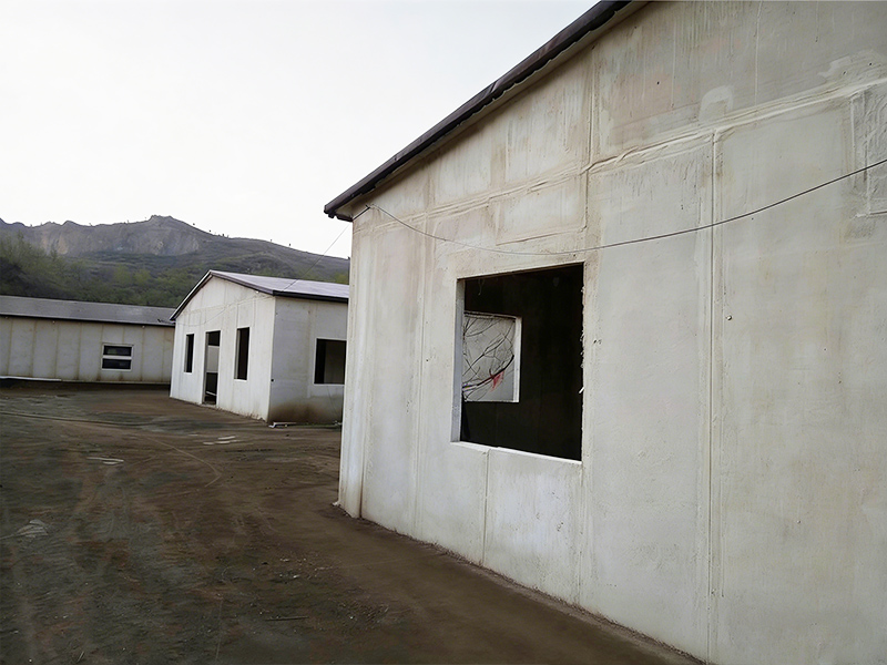觀音溝雞舍建設(shè)